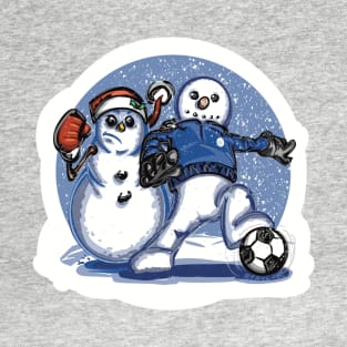 Snowman Soccer T-Shirt